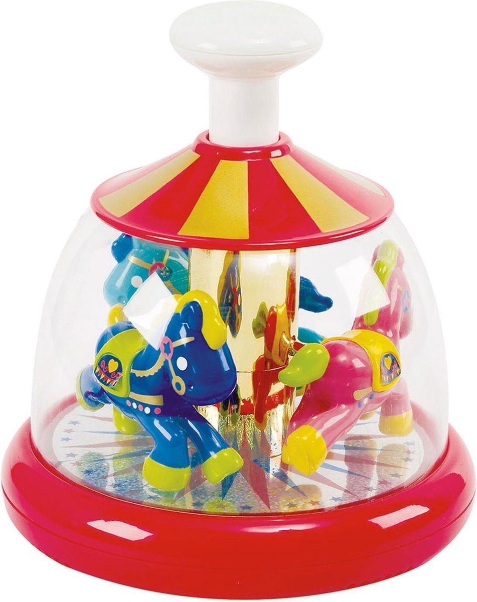 Playgo Druk en Draai Draaimolen