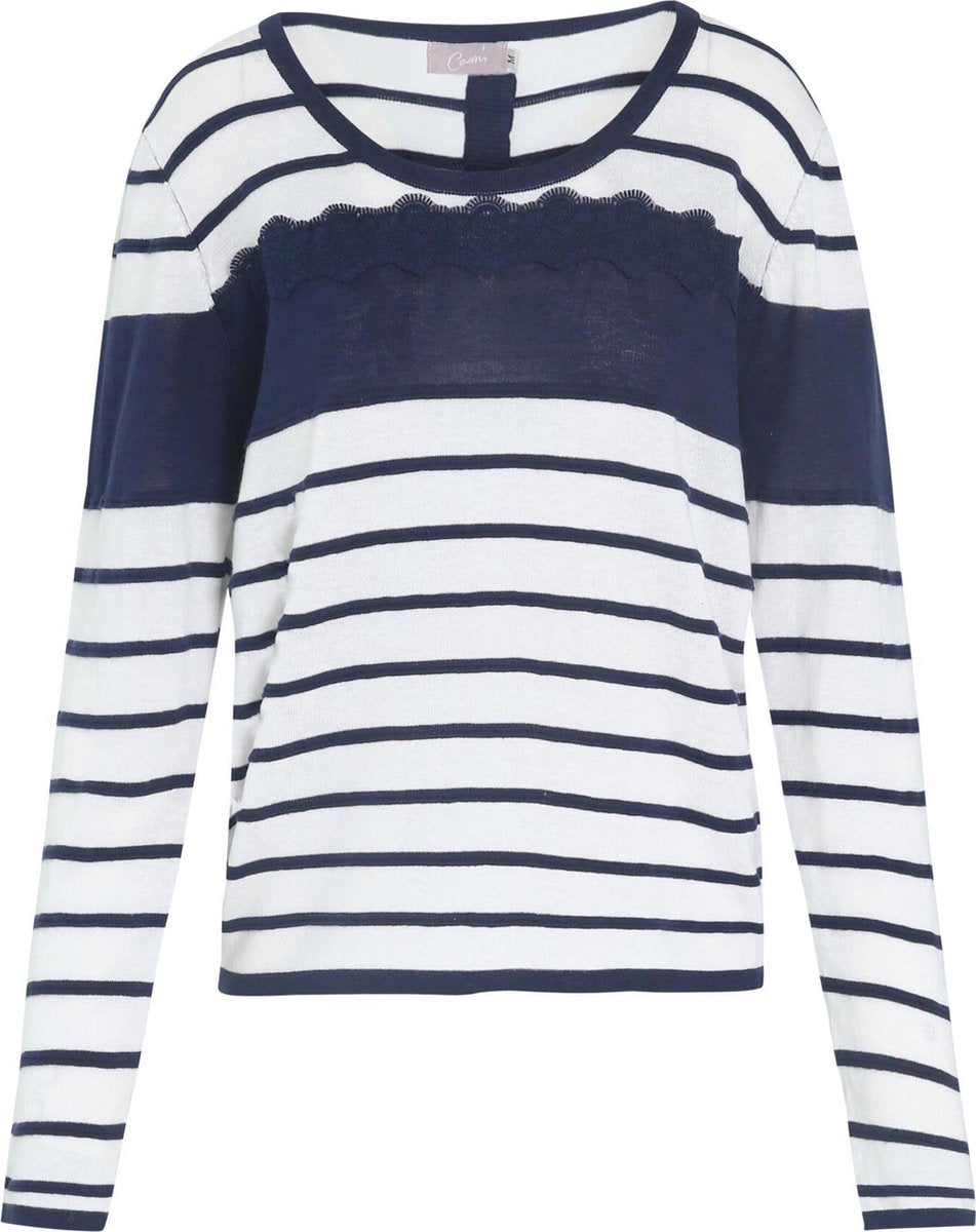 Cassis - Katoenen marinetruitje - Marineblauw