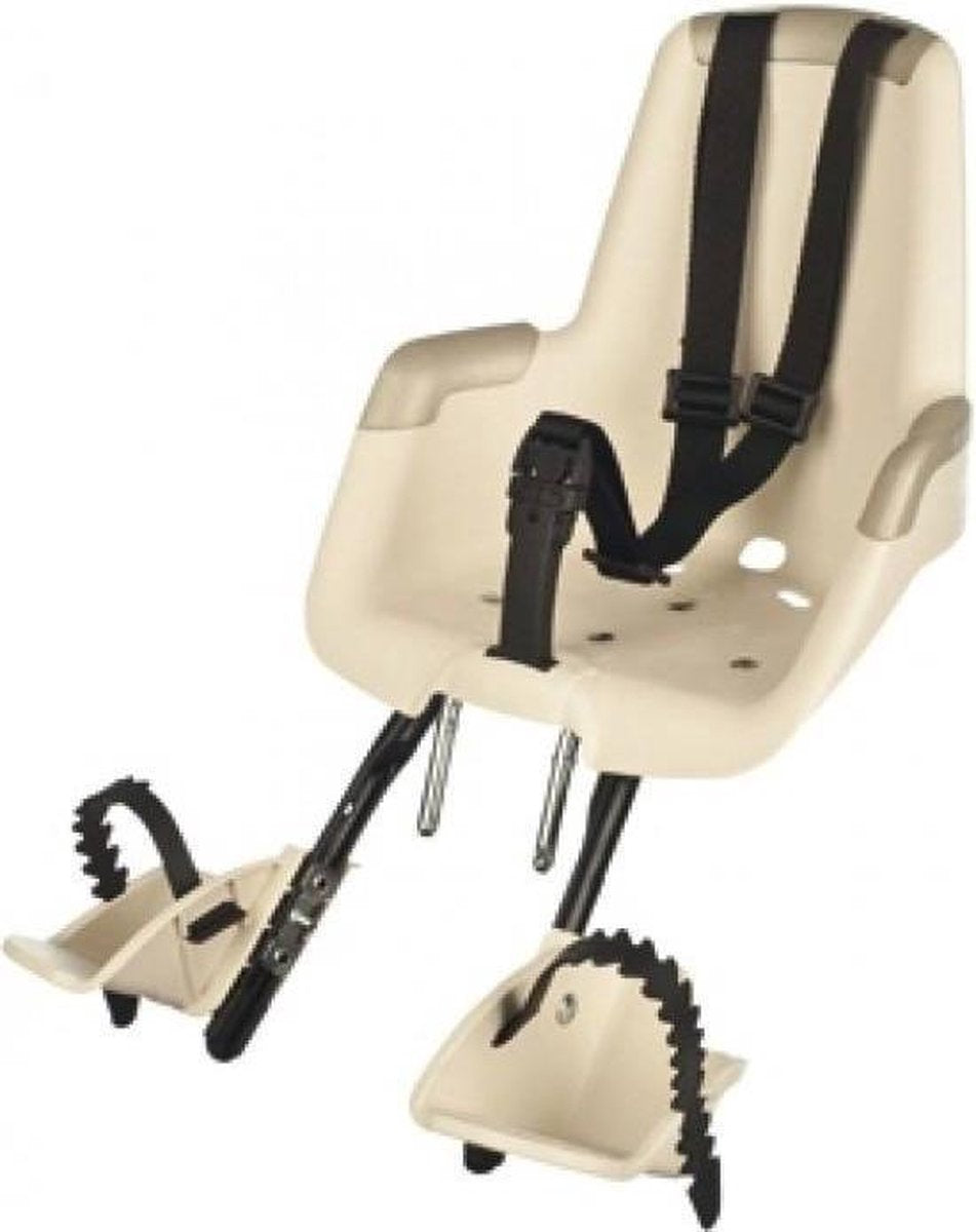 Kinderzitje / Fietsstoeltje (voorzitje) BOBIKE Classic Mini+ Creme