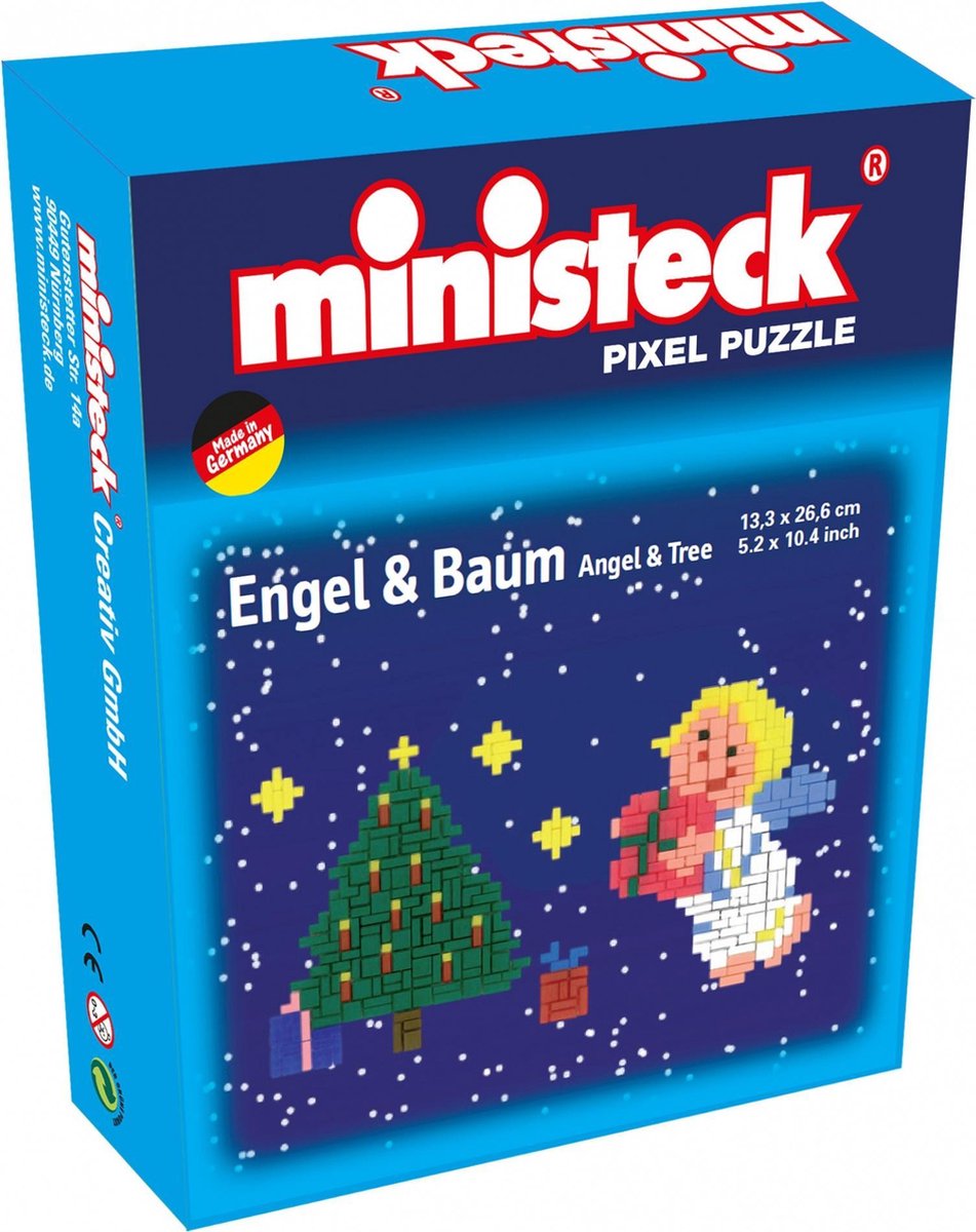 Ministeck Engel En Kerstboom