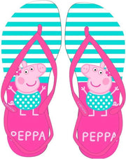 Meisjes flipflaps met bandjes|peppa pig kleur roze maat 28-29 cm|Tongs filles avec Peppa Pig couleur rose taille 28-29 cm