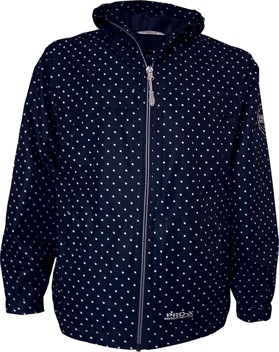 Pro-x Elements Regenjas Pia Junior Polyester Donkerblauw Mt 128