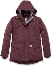Carhartt Shoreline Jacket Deep Wine Jas Dames XL