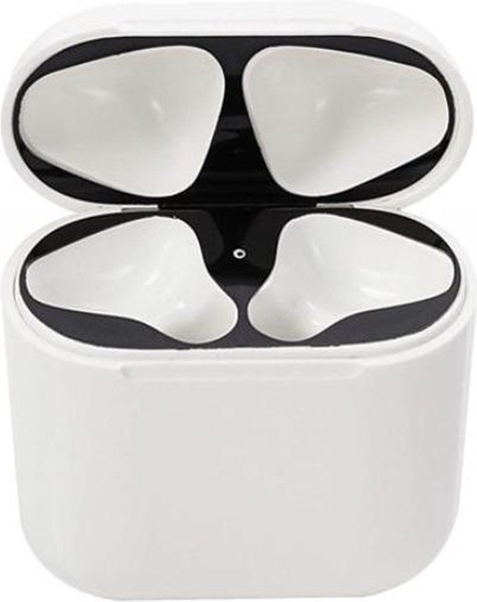 KELERINO. Metalen stofbeschermers voor Airpods 1 - Hou je Airpods schoon - 2 stuks - Tarnish