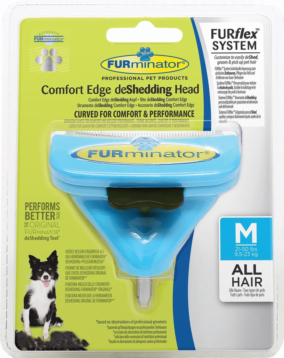Furminator Furflex Deshedding Head Dog Medium