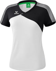 Erima Premium One 2.0 Dames T-Shirt - Voetbalshirts  - wit - 40