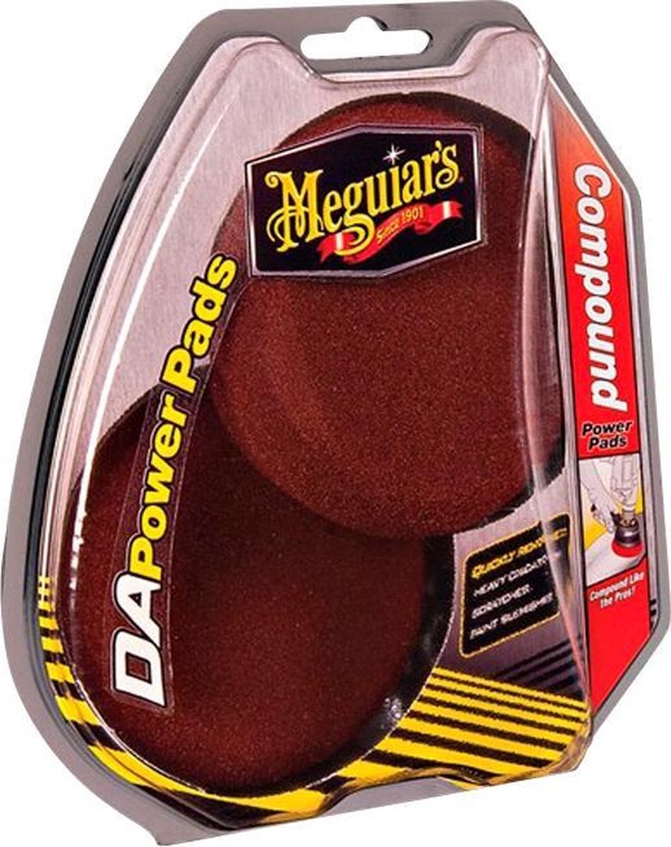 Meguiars Power Pads Compound 4'' voor Dual Action Polisher