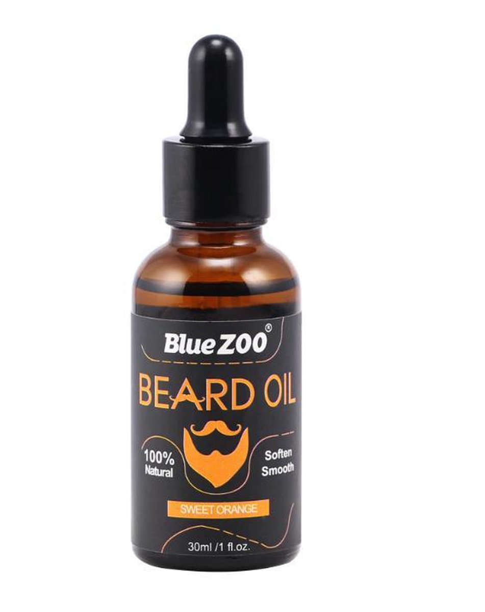Baardolie 30ml | 100% Natural Baardgroei Olie | Sweet orange