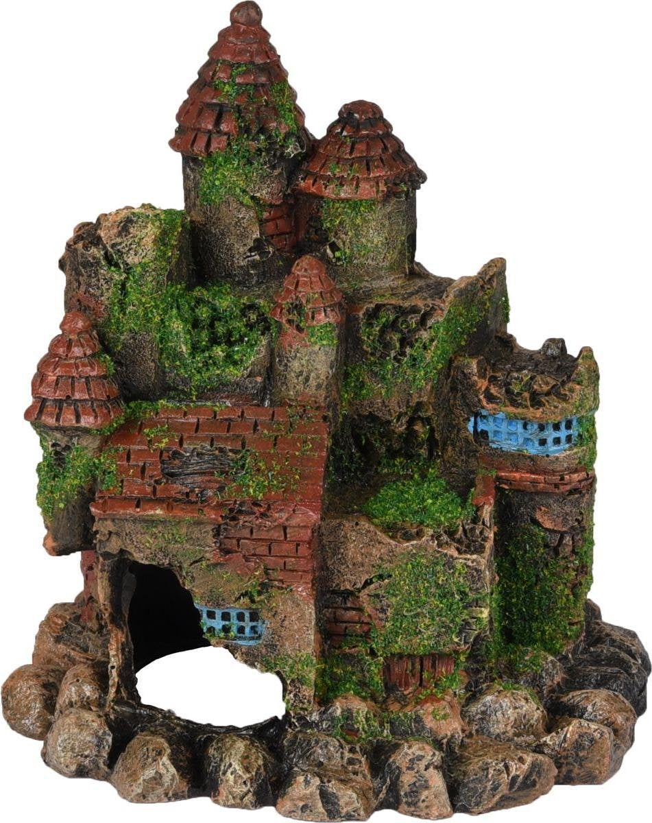 Aquarium decoratie Moza Burcht - 16 x 12 x 17 cm