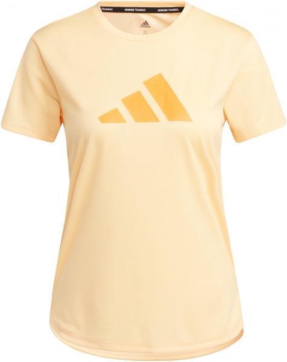 adidas Big Logo Shirt Dames - rood - maat M