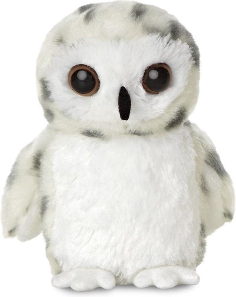 Aurora Knuffel Mini Flopsie Sneeuwuil Wit 20