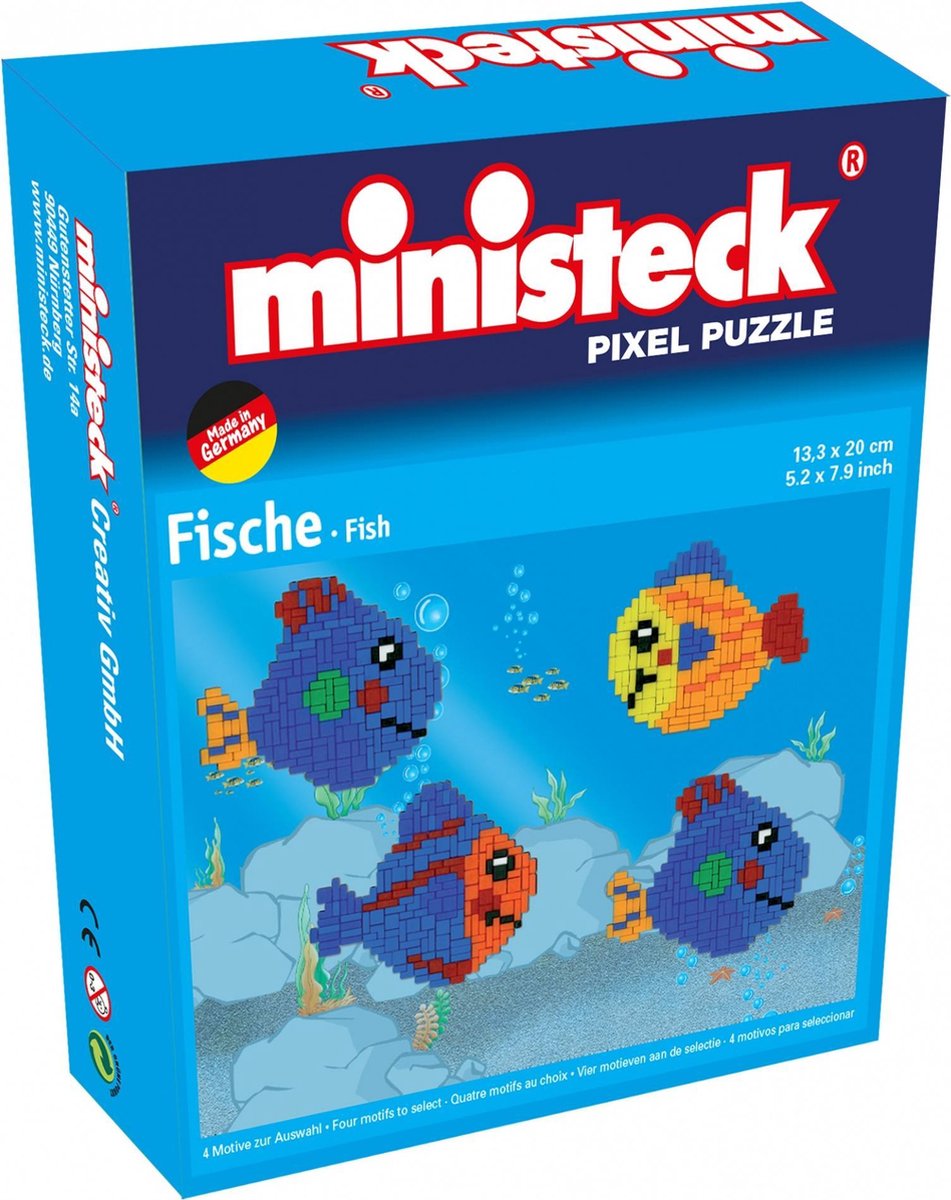 Ministeck: Pixel Puzzel - Vissen