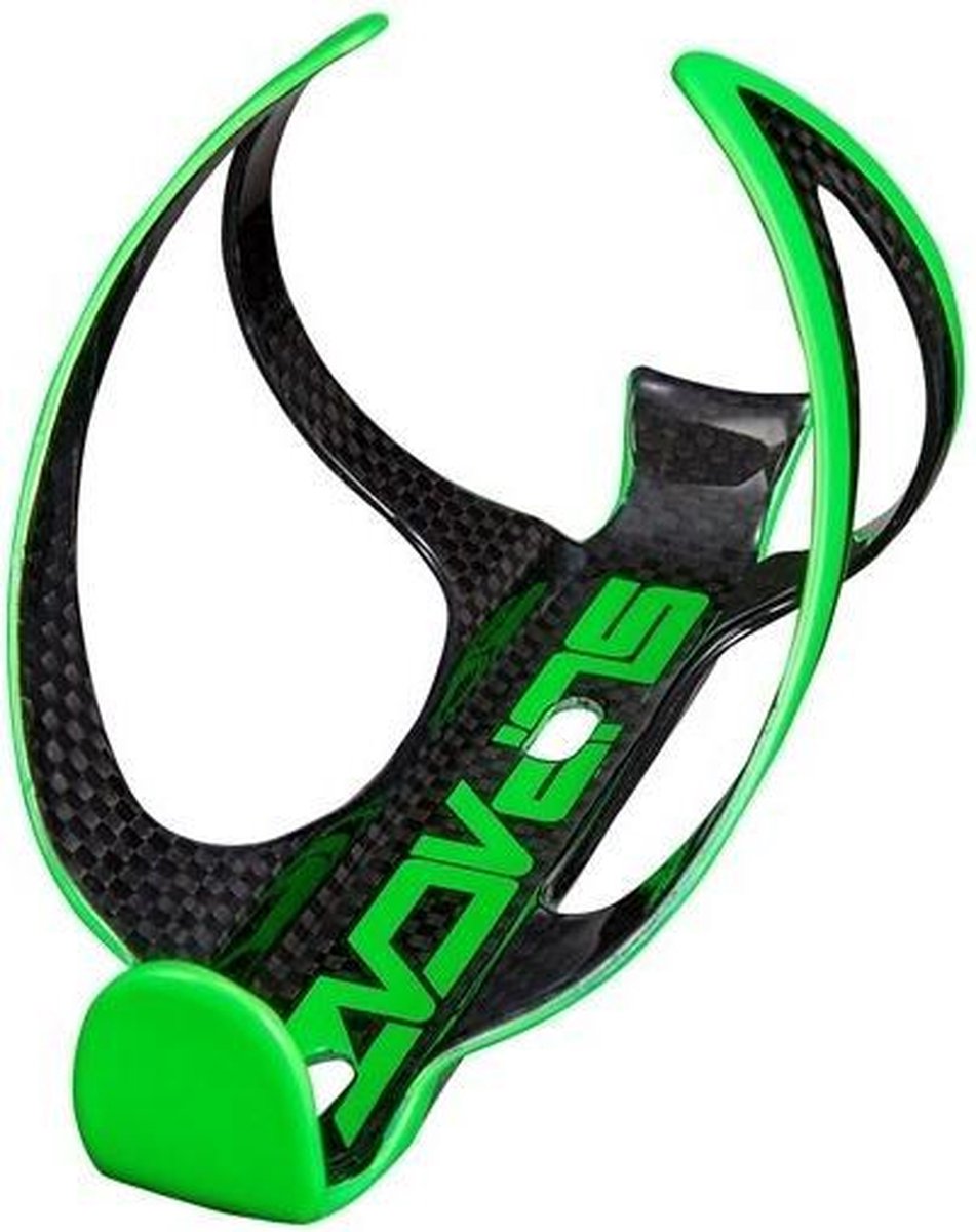 Supacaz bidonhouder carbon - neon green