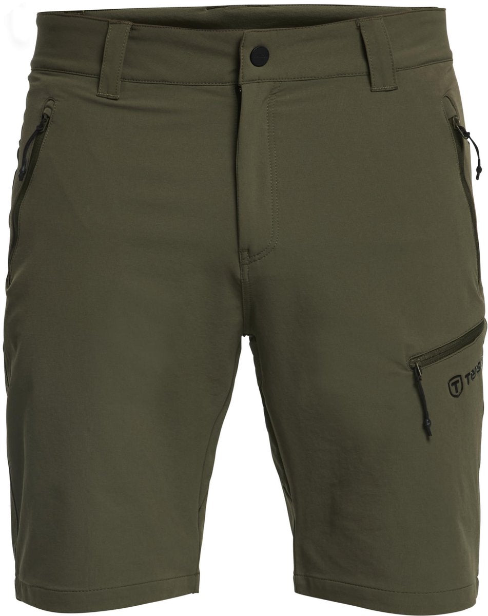 Tenson Valley Shorts M - Korte Broek - Heren - Olijfgroen - Maat 3XL