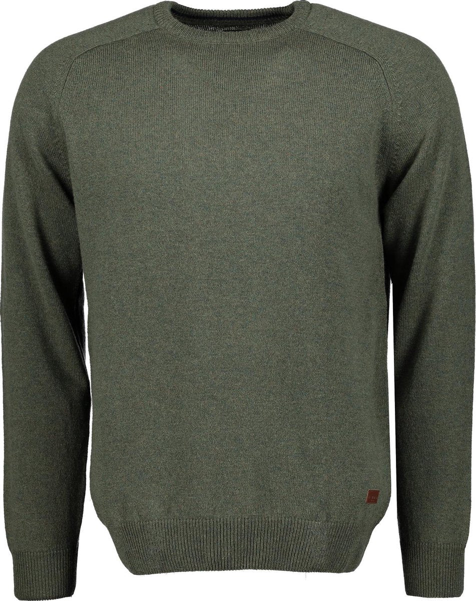 Jac Hensen Pullover - Modern Fit - Groen - 5XL Grote Maten