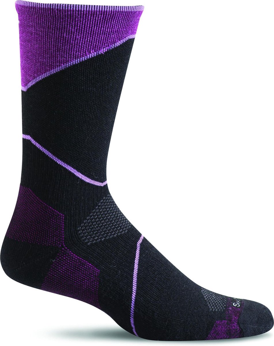 Sockwell Ascend Crew Dames Wandelsokken Klasse 1 Black Maat 35-38