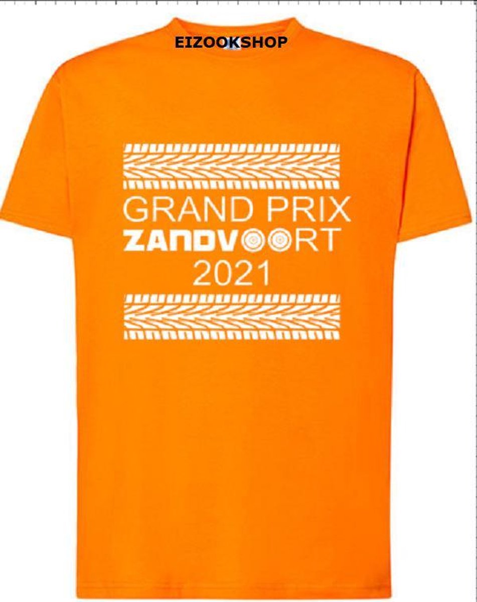 T-shirt Grand Prix Zandvoort - 2021 - large - oranje - EIZOOKSHOP SPECIALITIES
