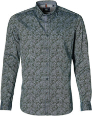 Lerros Overhemd - Modern Fit - Groen - 3XL Grote Maten