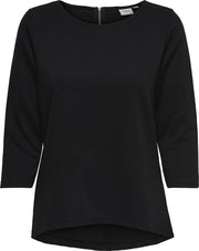Jacqueline De Yong Saga Dames  T-shirt - Maat S (36)