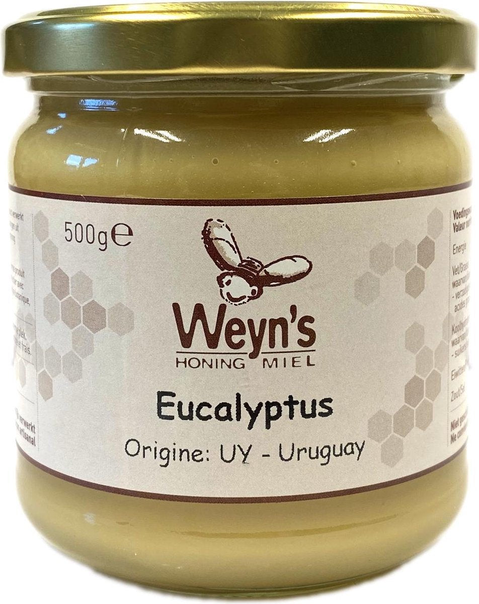Eucalyptushoning - 500g - Weyn's - Honing vloeibaar