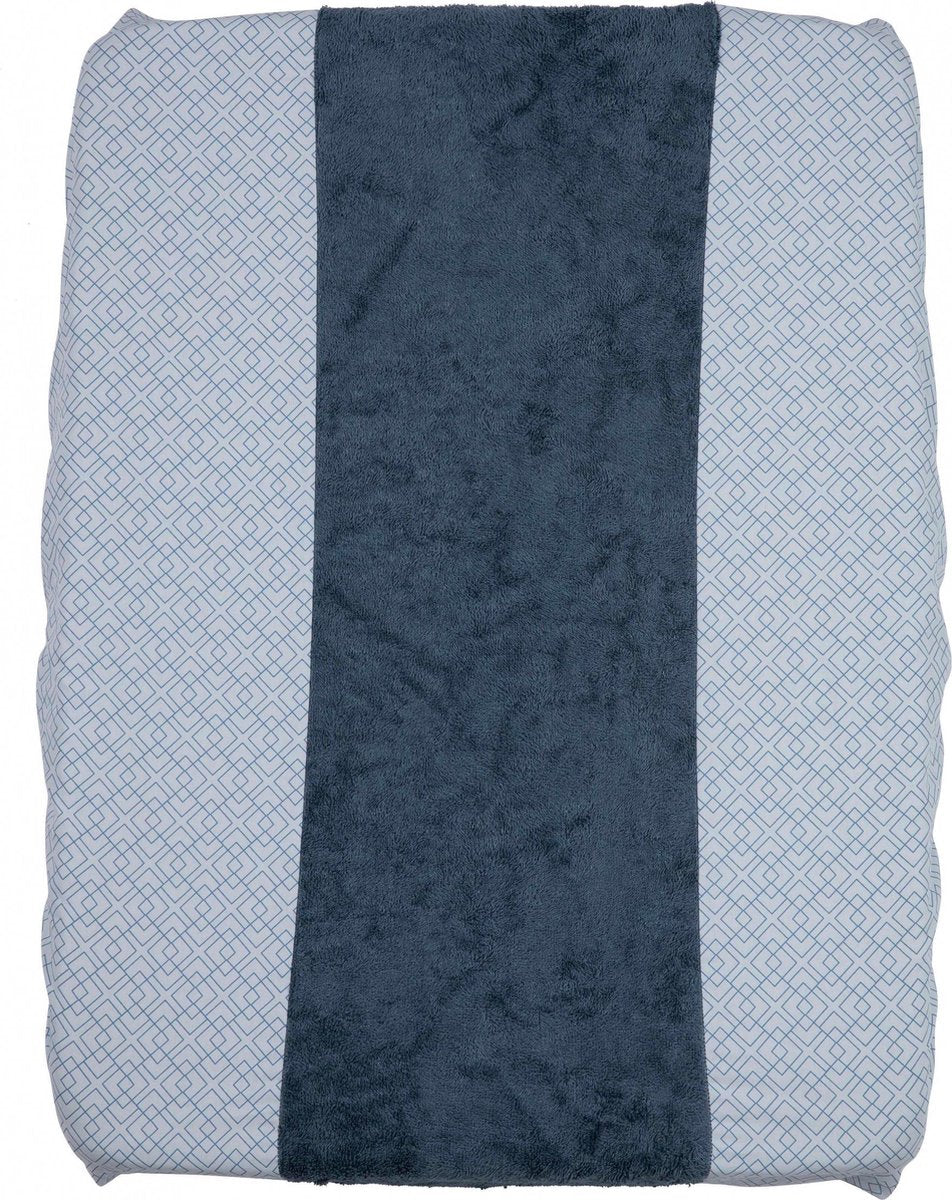 Pericles Aankleedkussenhoes 70 Cm Katoen/bamboe Blauw