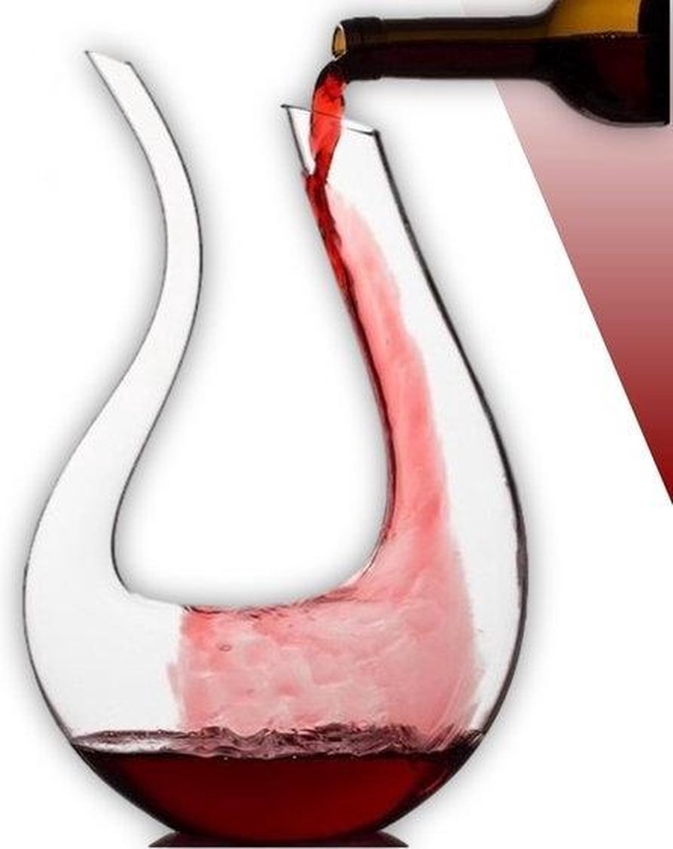 Glazen Decanteer Karaf 1.5L - Wijn - Whiskey Accessoires