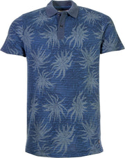 Jack & Jones Originals Straw  Sportpolo casual - Maat S  - Mannen - navy/grijs