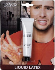 Vloeibare latex schmink/make-up tube 28 ml - Halloween make-up nephuid/wonden maken