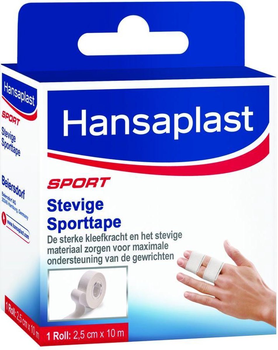 Hansaplast Sport Stevige Sporttape - Smal - 10 meter