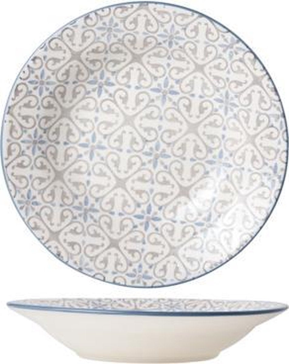 TRINIDAD DEEP SOUP PLATE D21XH3.7CM