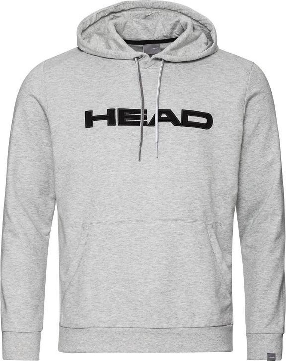 HEAD Club Byron Hoodie Heren Tennistrui Grijs - Maat XXL