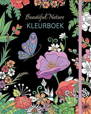 Deltas Kleurboek Beautiful Nature Junior A4 Karton Wit