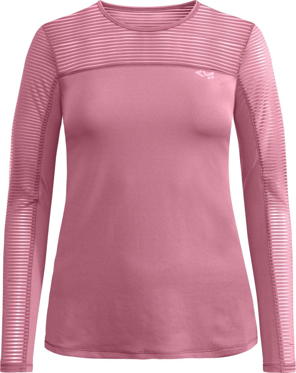 Rohnisch Miko Long Sleeve Sportshirt Dames - Blush - Maat M