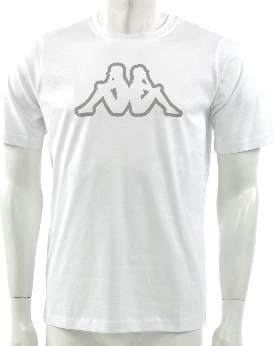 Kappa - T-shirt Logo Cromen - Heren - maat L
