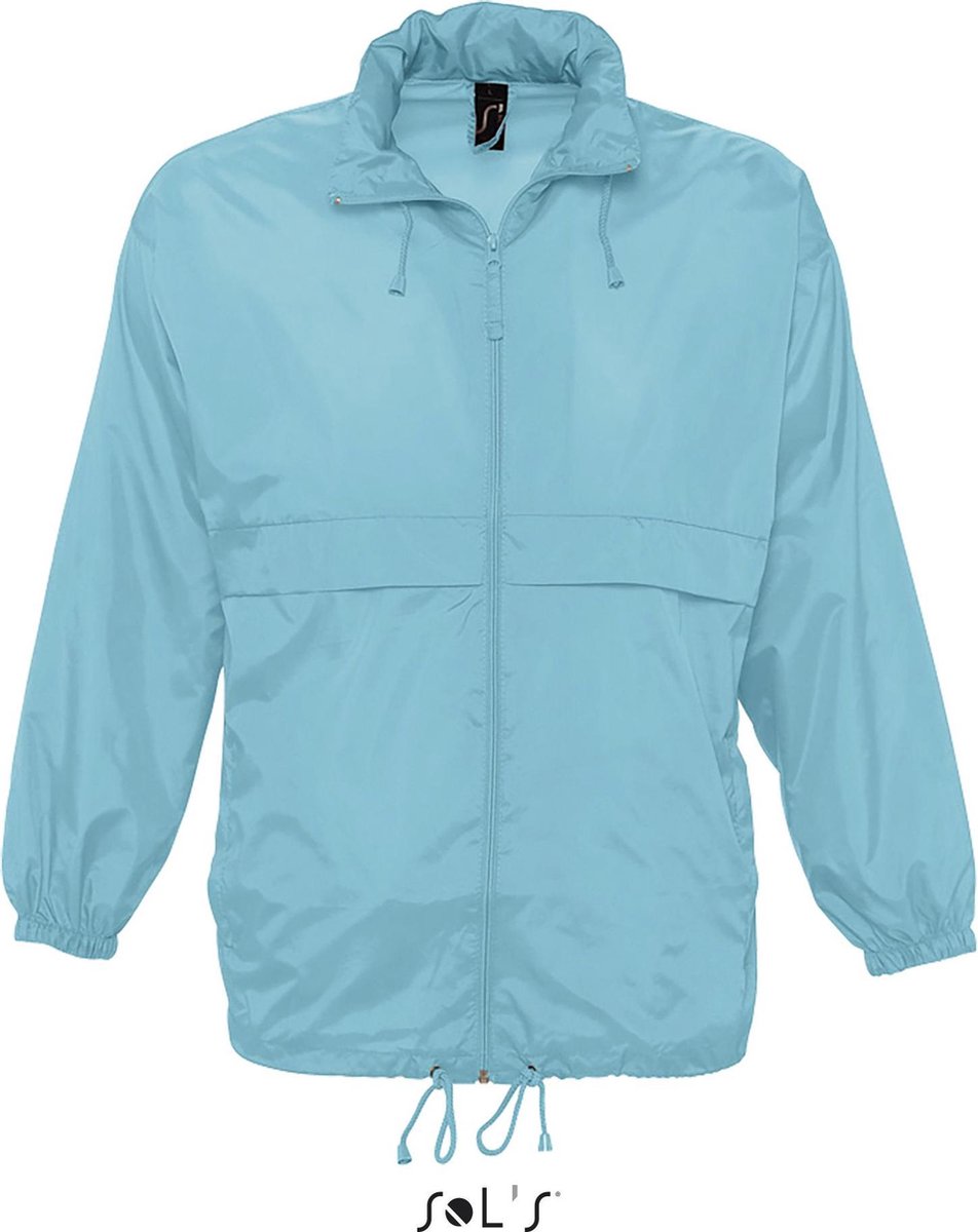 SOLS Unisex Surf Windbreaker Lichtgewicht Jasje (Blauw Atol)