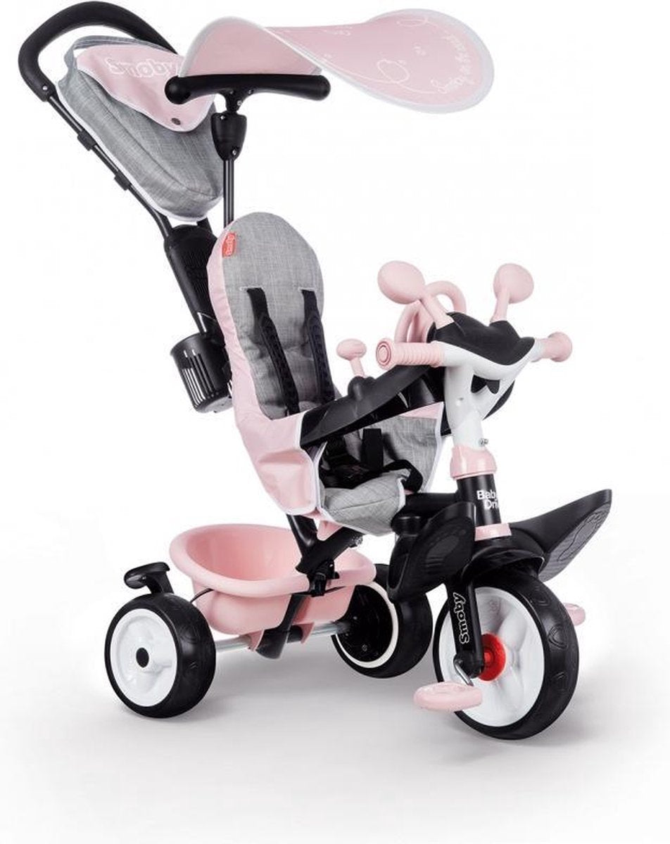 Baby Driver Plus - Driewieler - Roze