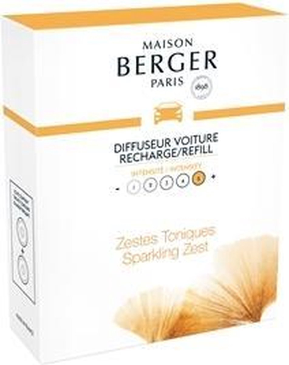 Maison Berger - Autoparfum Refill - Navulling - Aroma Energy