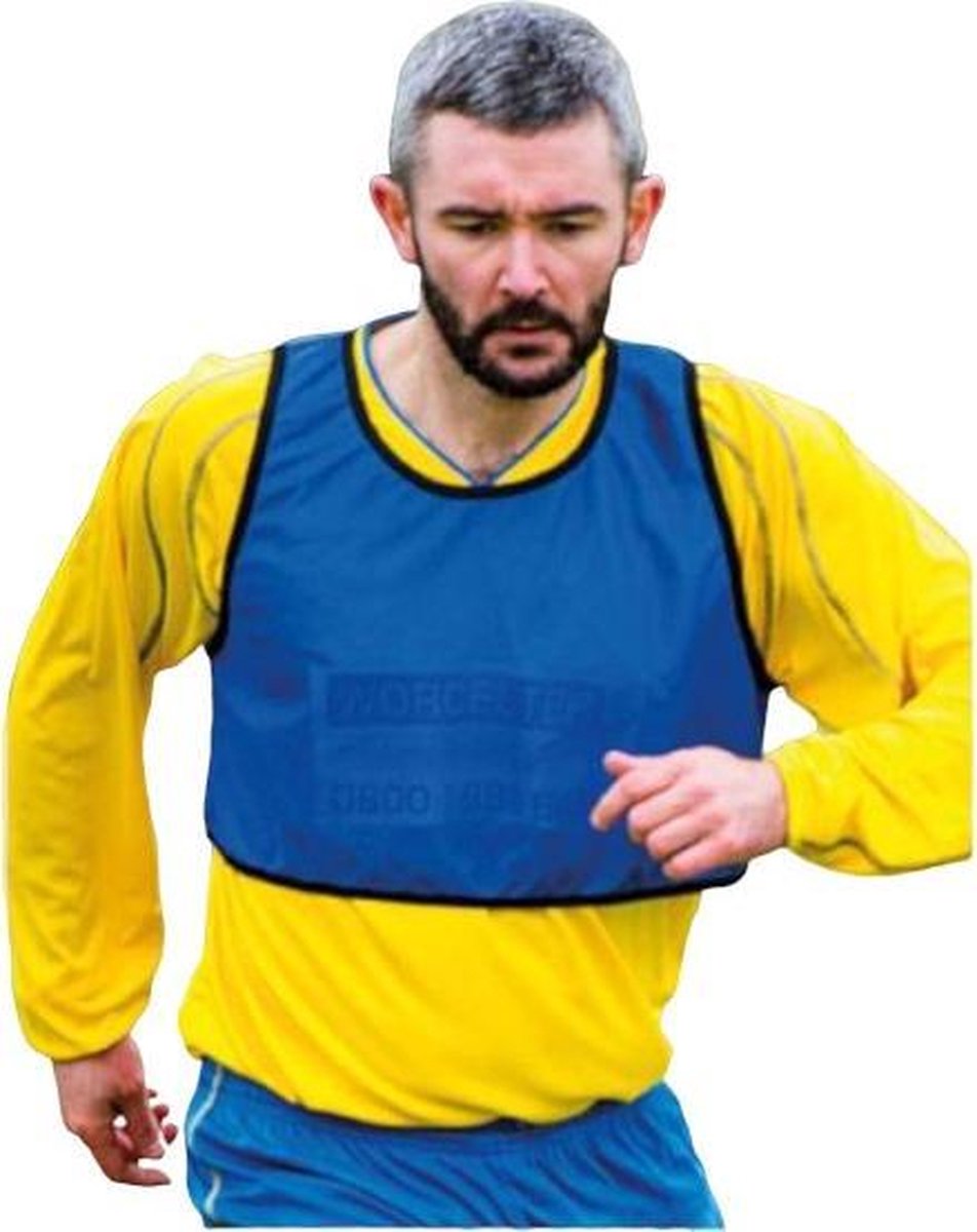 Precision Trainingshesje Pro Training Bib Polyester Blauw Mt Xl