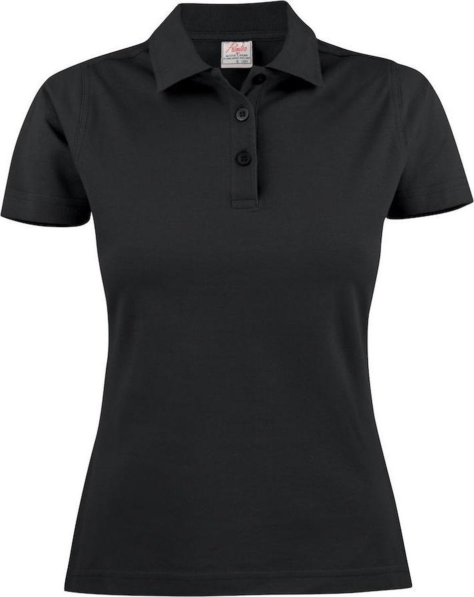 Printer Poloshirt Surf Light Lady 2265023 Zwart - Maat XXL