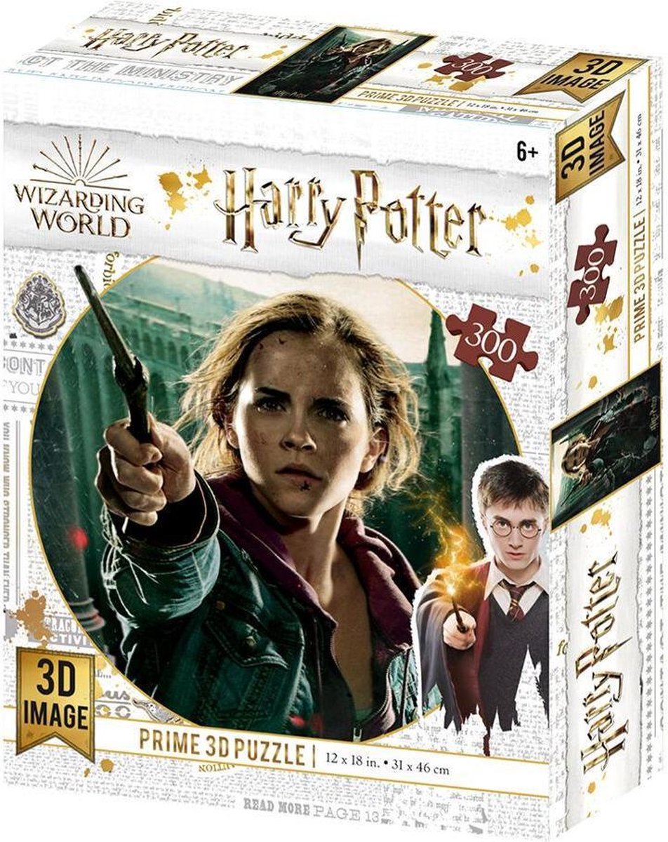 HARRY POTTER - Hermione - Lenticular Puzzle 3D 300P '46x31cm'