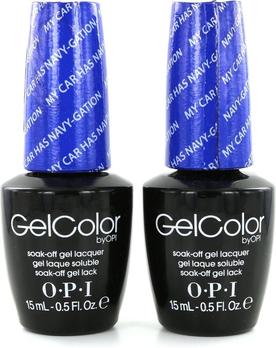 O.P.I GelColor Nagellak - My Car Has Navi-gation (2 stuks)