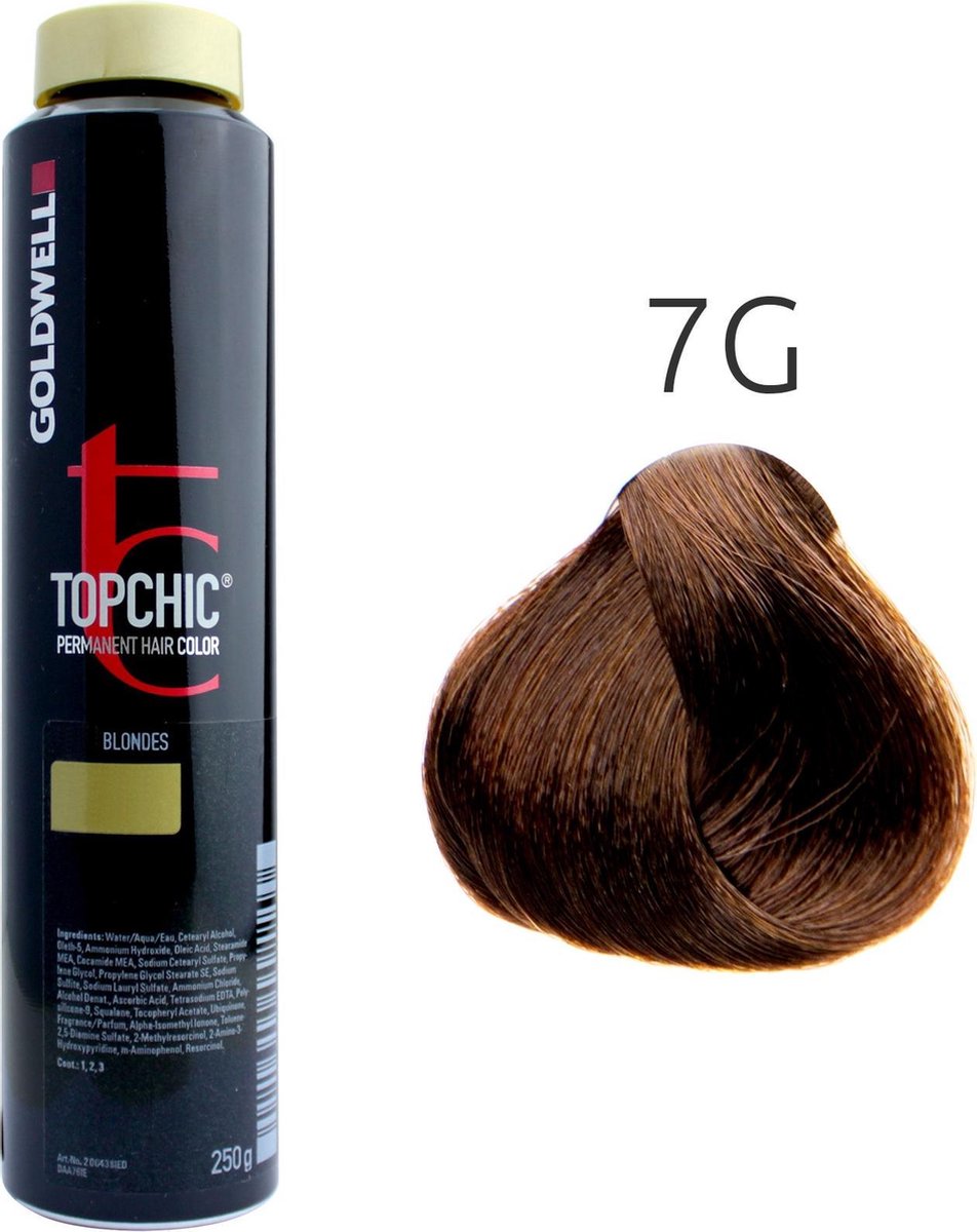 Goldwell - Topchic Depot Bus - 7-G Hazelnoot - 250 ml