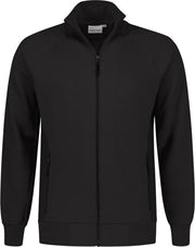 Santino hooded sweatvest zwart Maat M
