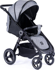 joggy buggy - Lichtgewicht- Inclusief voetenzak & regenhoes - Grijs