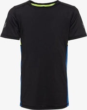 Osaga kinder hardloop T-shirt - Zwart - Maat 158/164