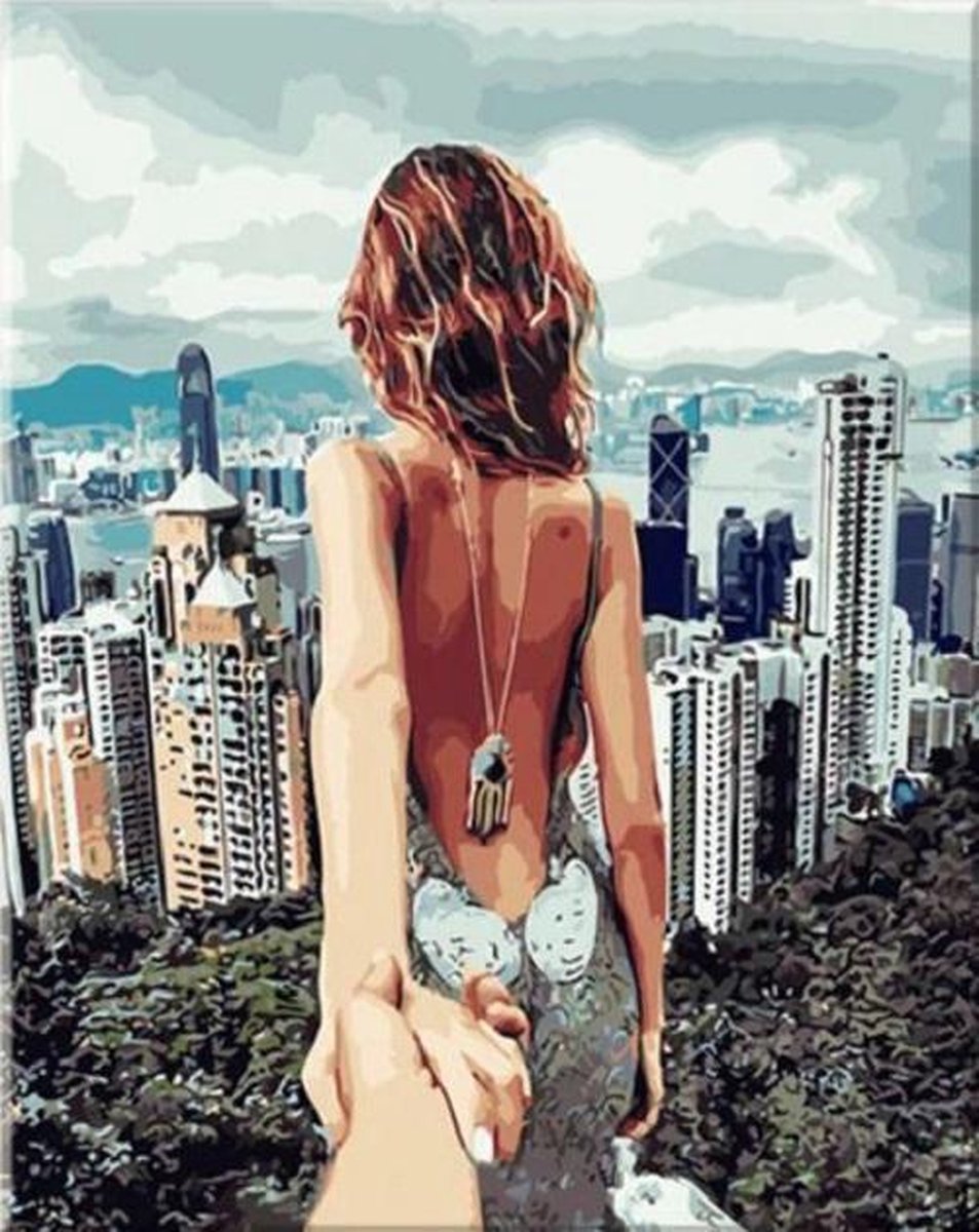 Paint By Numbers - Schilderen op Nummer - Take Me Anywhere - 50x40cm - Volwassenen & Kinderen - Stipco
