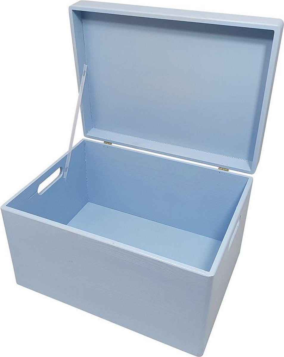 forbabies Opbergbox Hout Blauw