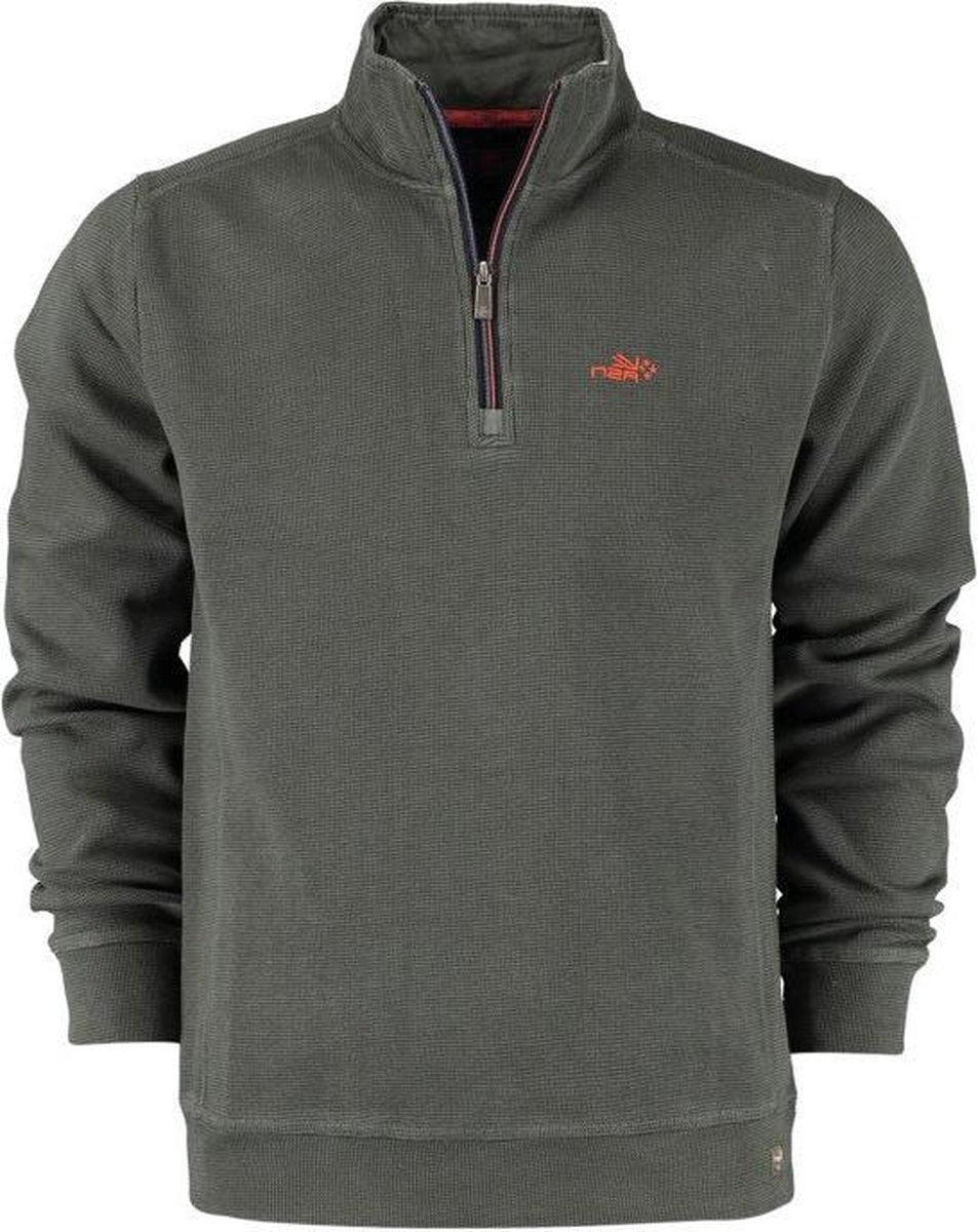 New Zealand Auckland Half-Zip Sweater Mangawhai Green (20KN307 - 499)