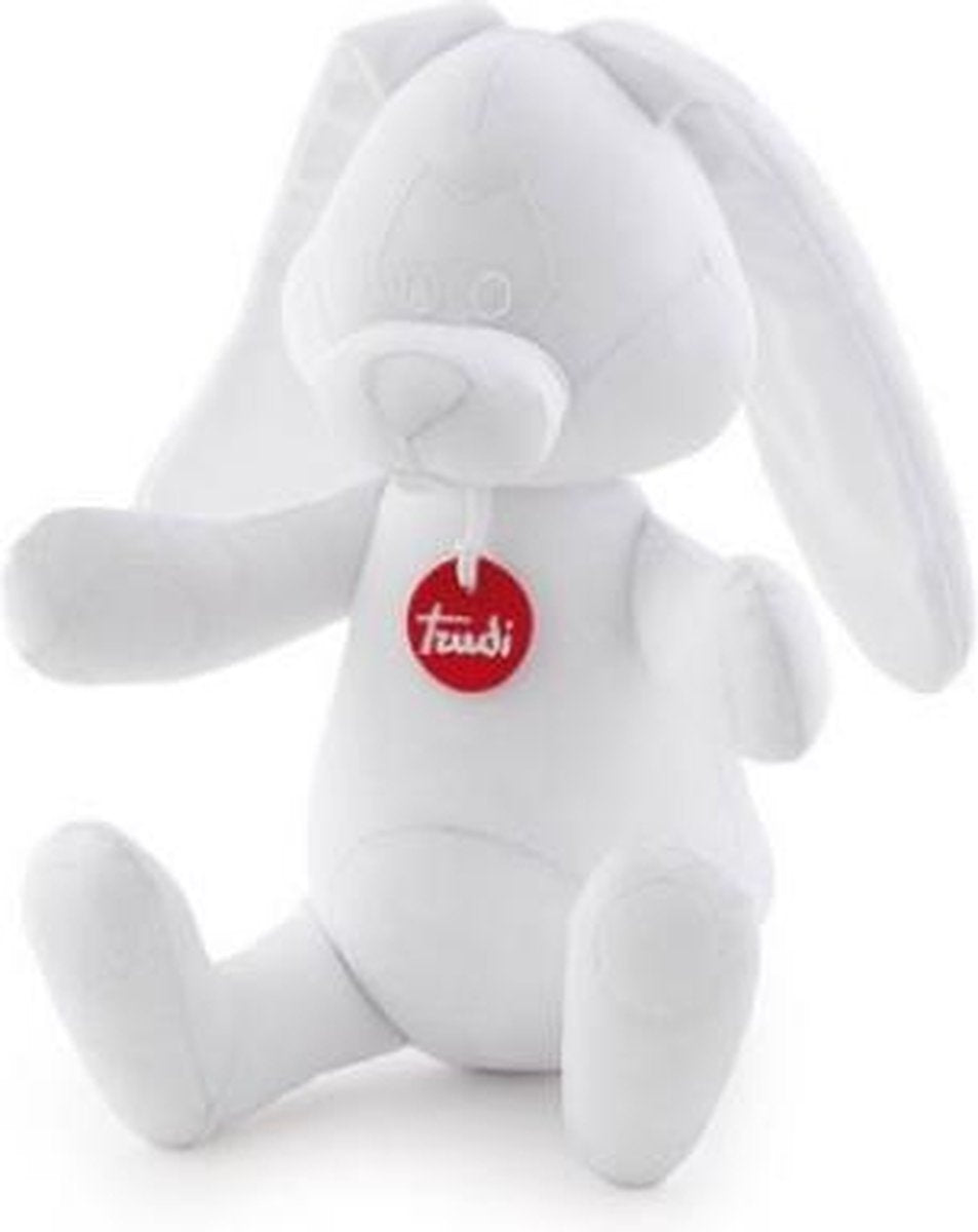 Trudi Kleur Knuffel Konijn 35 Cm Wit