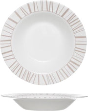 Arcoroc Willow - Diepe Borden - 22cm - Glas - (Set van 6) En Yourkitchen E-kookboek - Heerlijke Smulrecepten